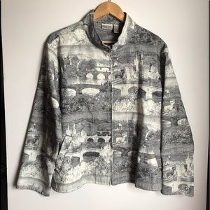 Chico’s vintage London Bridge Jacket/ Sz 5.